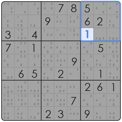 extreme difficult sudoku